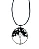 Μενταγιόν Δέντρο της Ζωής Μαύρου Αχάτη - Black Agate Μενταγιόν